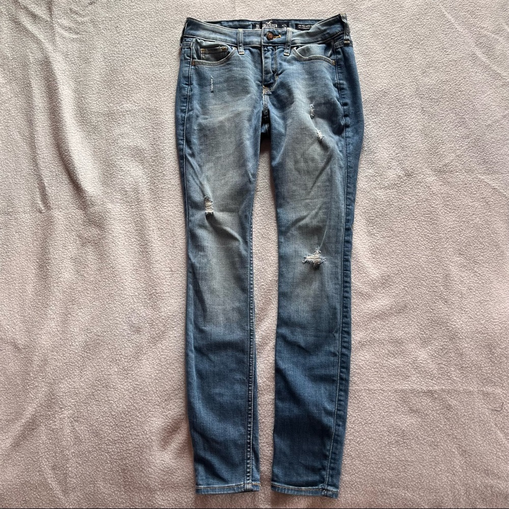 hollister low rise super skinny jeans